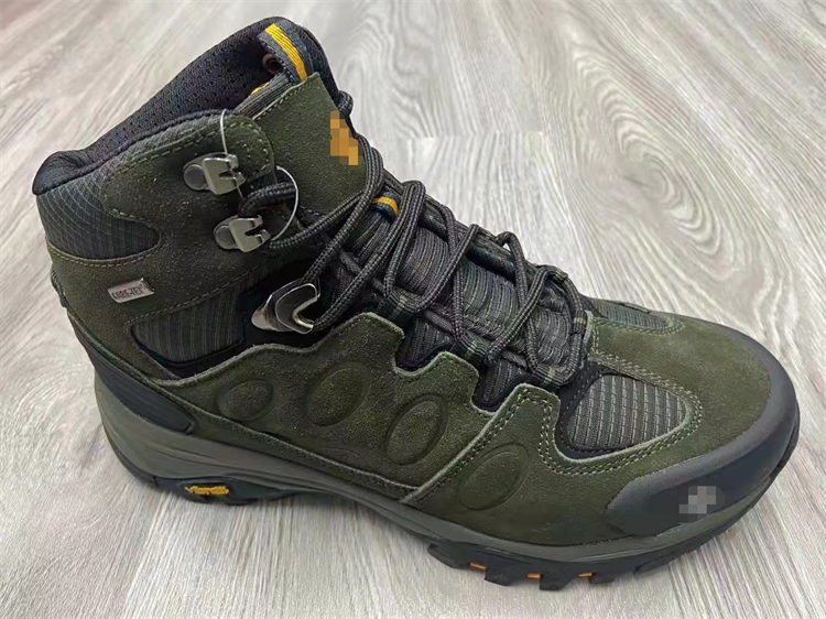 Outdoor High-Top Waterproof Puncture-Proof Mountaineering Hiking Shoes Autumn and Winter Crossing Ankle Support Shoes
