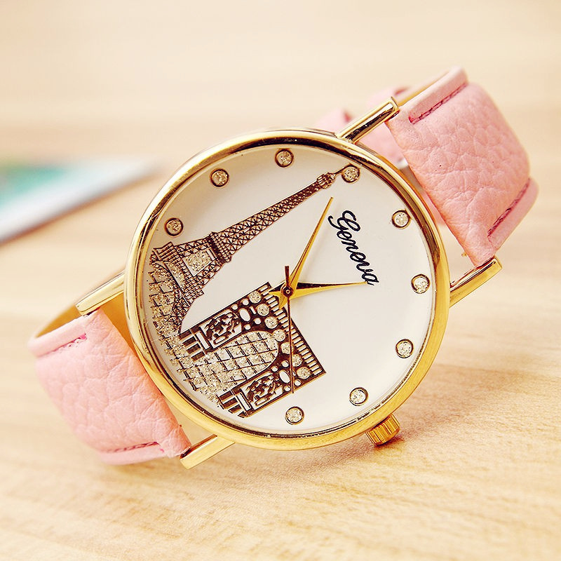 Internet Celebrity Spot Foreign Trade Watch Wholesale and Retail Support One Piece Dropshipping European American Style Diamond Fashion Quartz Women&#039;s Watch