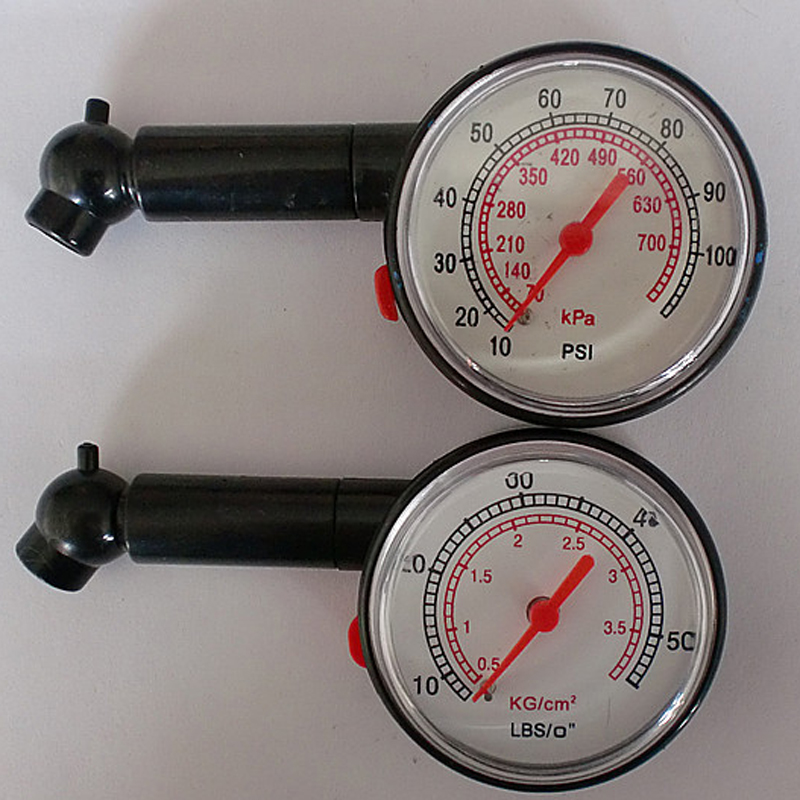 Professional Plastic Tire Pressure Gauge Safety Rest Assured Tire Pressure Gauge Car Vacuumatic Pressure Gauge