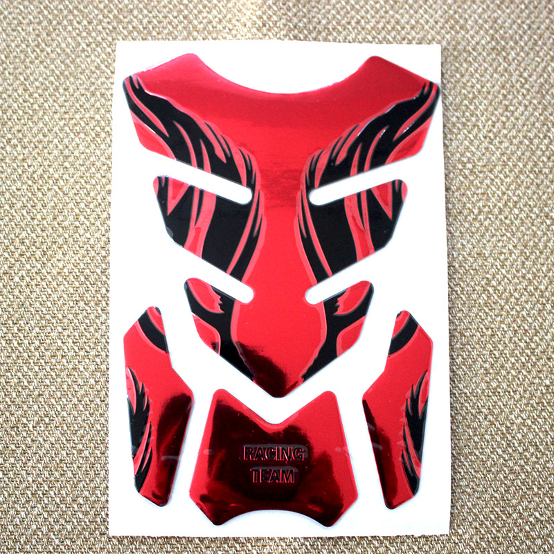 Glue AntiCollision And AntiScratch Flame Cleaning Decorative Sticker Scratch Stickers Motorcycle Fuel Tank Motor Sticker