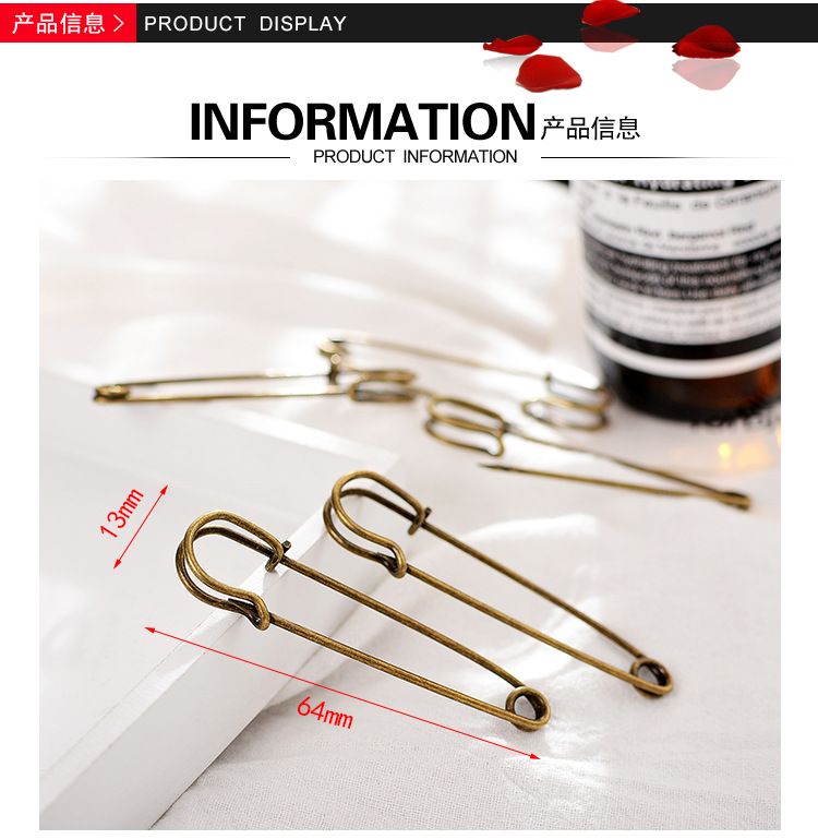 DIY Handmade Jewelry Accessories Retro Pin Base Support Handmade Hair Clips Material Hair Accessories Brooch Base Support DIY Handmade Jewelry Accessories Retro Pin Base Support Handmade Hair Clips Material Hair Accessories Brooch Base Support