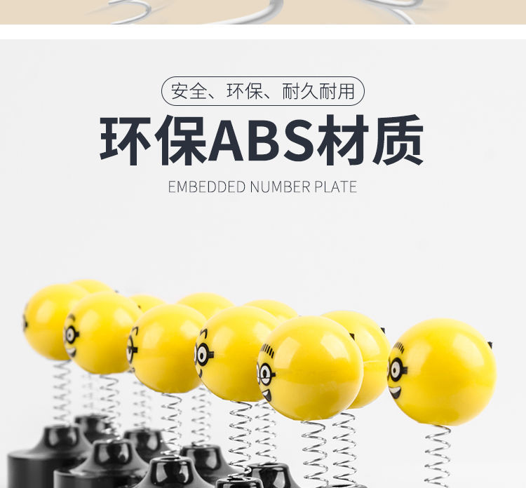 Bobblehead for Car Stop Sign Creative Car Moving Number Plate Car Luminous Ornaments Temporary Parking Sign Stop Sign Number Card