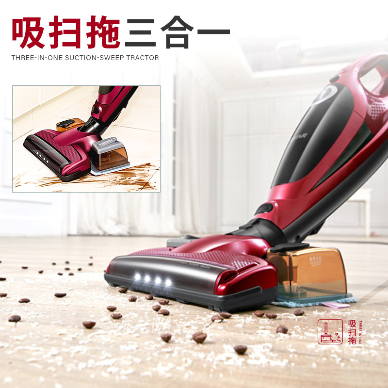 Wireless Vacuum Cleaner Household Handheld Powerful HighPower Mute Charging Suction Sweep Mop Integrated Brushless Motor