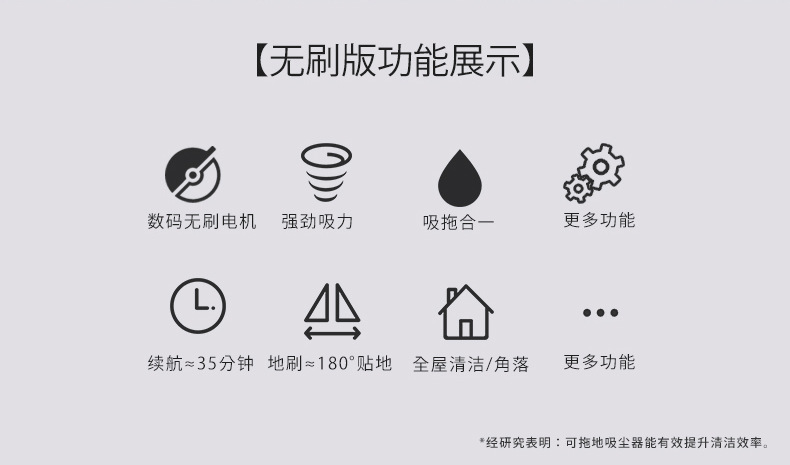 Wireless Vacuum Cleaner Household Handheld Powerful HighPower Mute Charging Suction Sweep Mop Integrated Brushless Motor