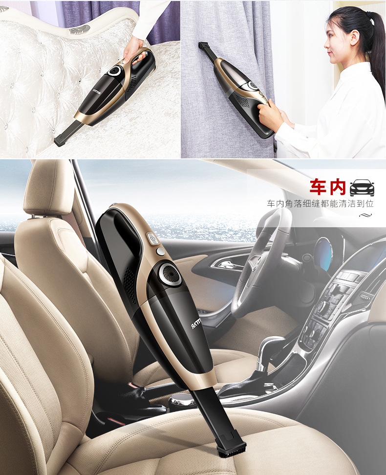 Wireless Vacuum Cleaner Household Handheld Powerful HighPower Mute Charging Suction Sweep Mop Integrated Brushless Motor