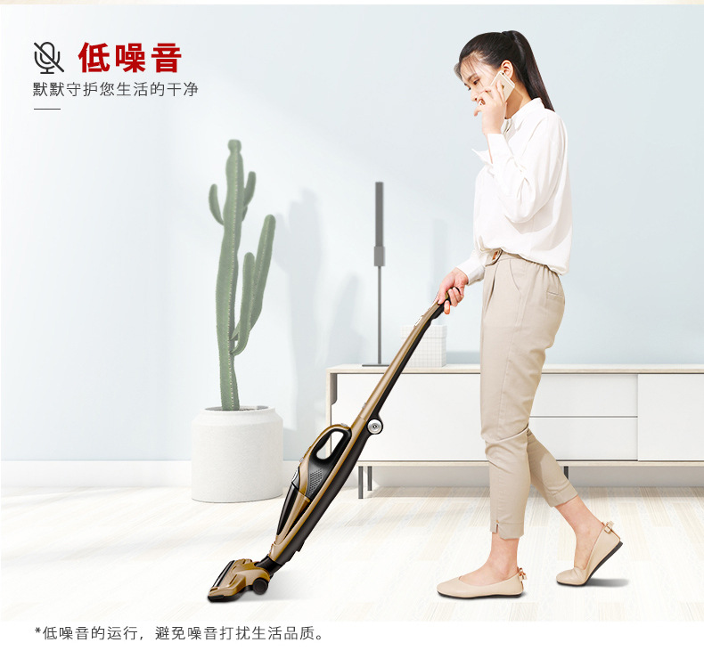 Wireless Vacuum Cleaner Household Handheld Powerful HighPower Mute Charging Suction Sweep Mop Integrated Brushless Motor