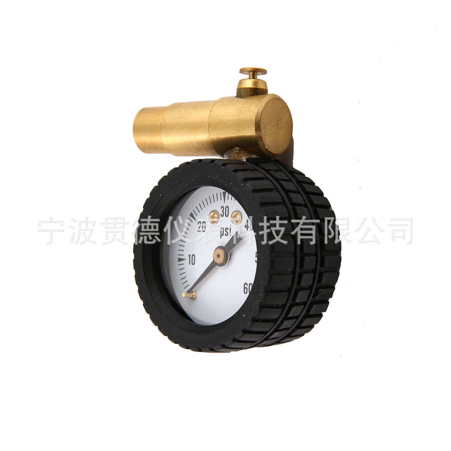 Pointer Tire Pressure Gauge MultiScale Gauge Disc with Discharge Switch Automobile Tire French Special Pressure Gauge