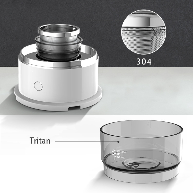 New Portable Mini Electric Drip Type Hand Made Coffee Maker Outdoor Carry Coffee Machine Hand Punch Combination