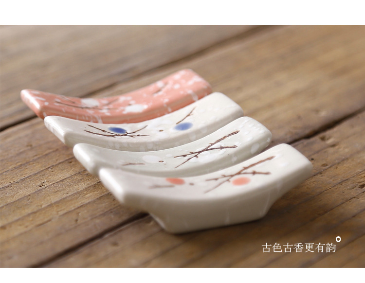 Support Chopstick Holder Storage Chopstick Rack Chopsticks Shelf Snowflake Porcelain DinnerWare Creative Underglaze Support Chopstick Holder Storage Chopstick Rack Chopsticks Shelf Snowflake Porcelain DinnerWare Creative Underglaze