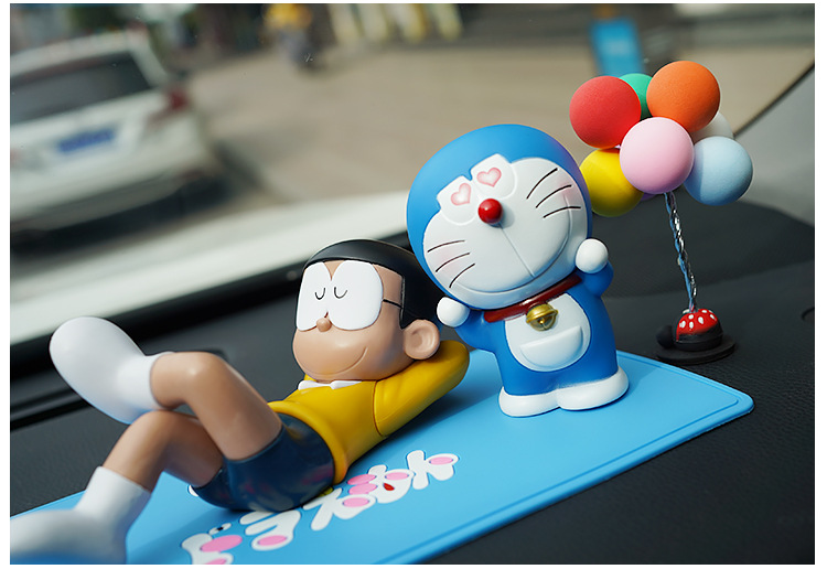 Doraemon Car Decoration Stop Sign Doll TikTok Same Style Hand Office Car Decorations Interior Injection Molding Solid Doraemon Car Decoration Stop Sign Doll TikTok Same Style Hand Office Car Decorations Interior Injection Molding Solid