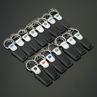 Cross-Border M Three-Color Sports Sign Audi Sline Audi RS Volkswagen R AMG Mercedes-Benz Car Logo Keychain Pendant
