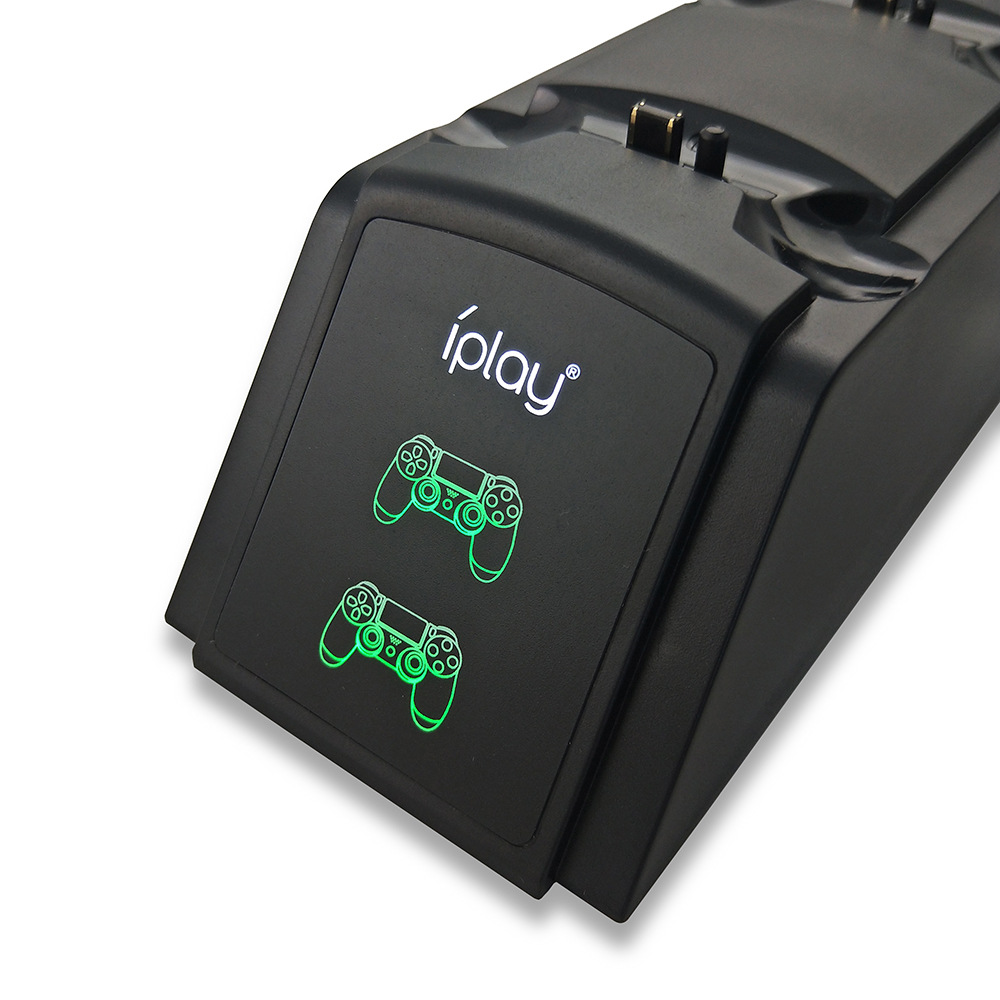 PS4 wireless controller dual-seat charging belt LED display light PS4 game controller dual-charging electrical terminal interface