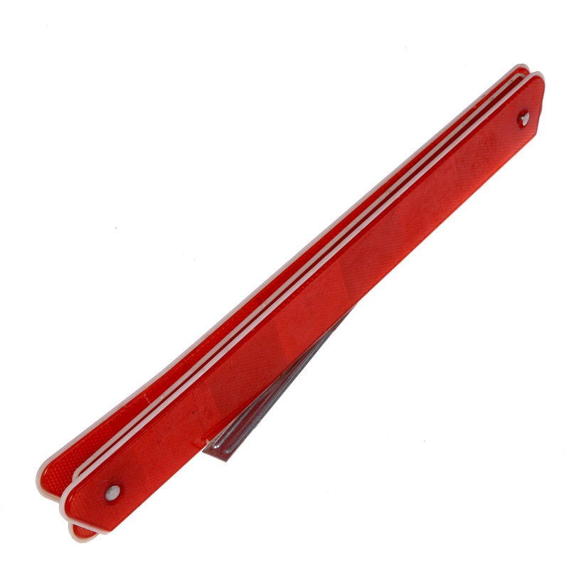 Reflective triangle parking warning sign tripod triangle warning frame folding design