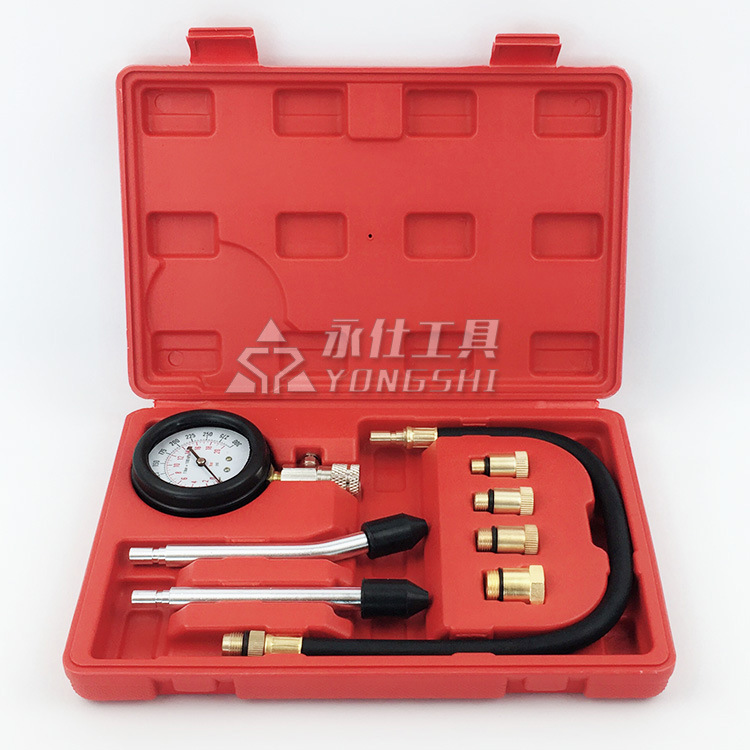 Multifunctional Cylinder Pressure Gauge Car Motorcycle Dual-Purpose Cylinder Pressure Gauge Gasoline Engine Special Cylinder Pressure Gauge