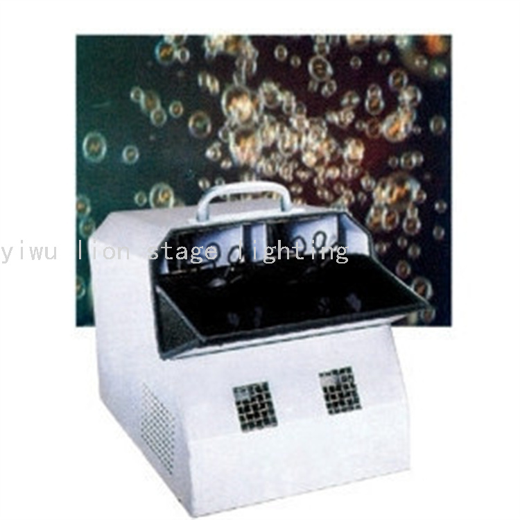 Factory Direct Sales Wedding Stage Steel Casing Double-Wheel High-Power Bubble Machine Outdoor Large Performance Special Effects Equipment