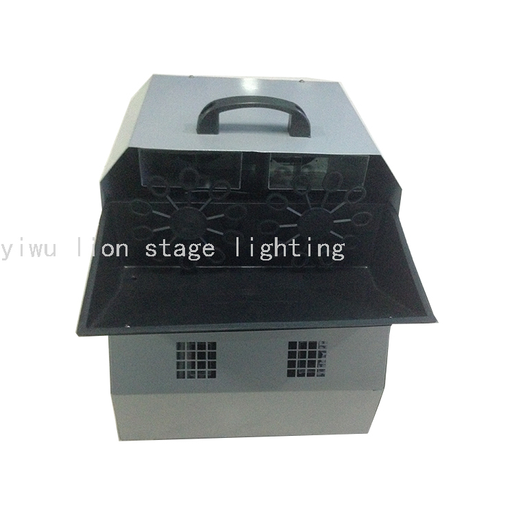 Factory Direct Sales Wedding Stage Steel Casing Double-Wheel High-Power Bubble Machine Outdoor Large Performance Special Effects Equipment