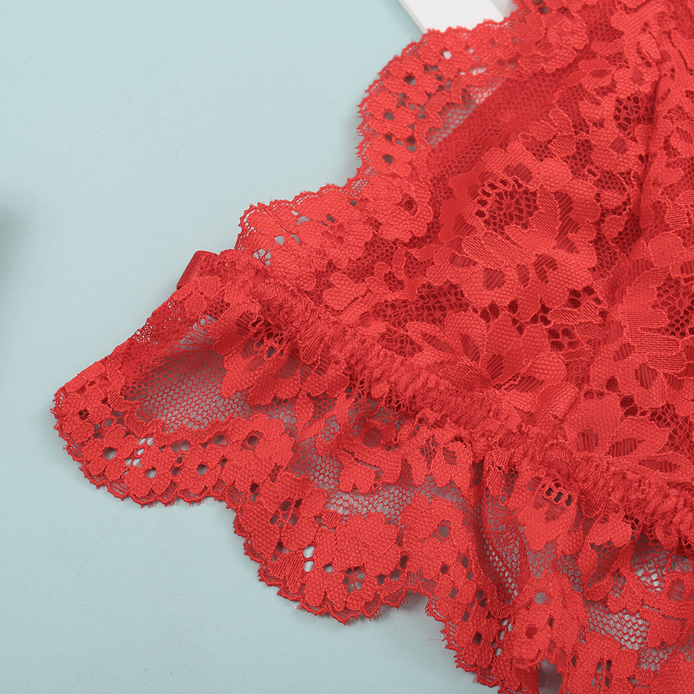 Cross-Border Supply Spring and Summer New Women's Sexy Lace Chest Support Emotional Vest Cross-Border Supply Spring and Summer New Women's Sexy Lace Chest Support Emotional Vest