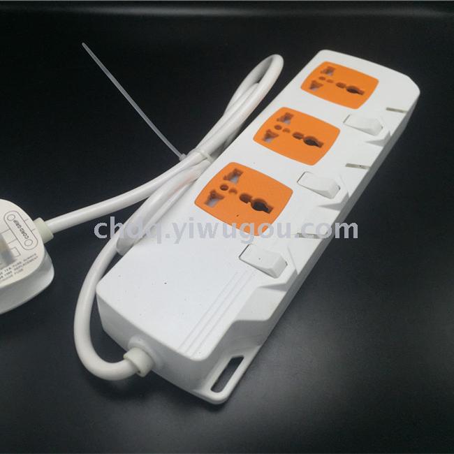 French extension socket with switch row plug power connector terminal board French extension socket with switch row plug power connector terminal board