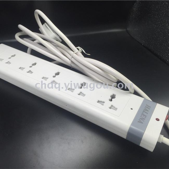 French extension socket with switch row plug power connector terminal board French extension socket with switch row plug power connector terminal board