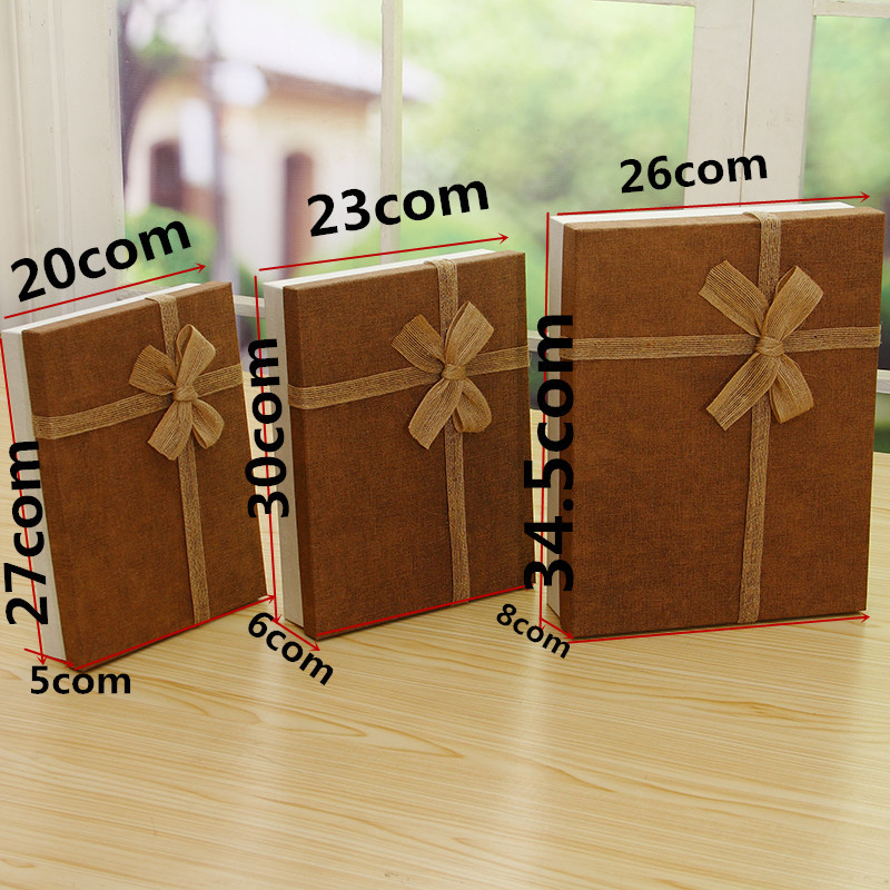 Rectangular Collect Clothes Gift Box T-shirt Shirt Shoes Book Album Mobile Phone Gift Box Support Customization