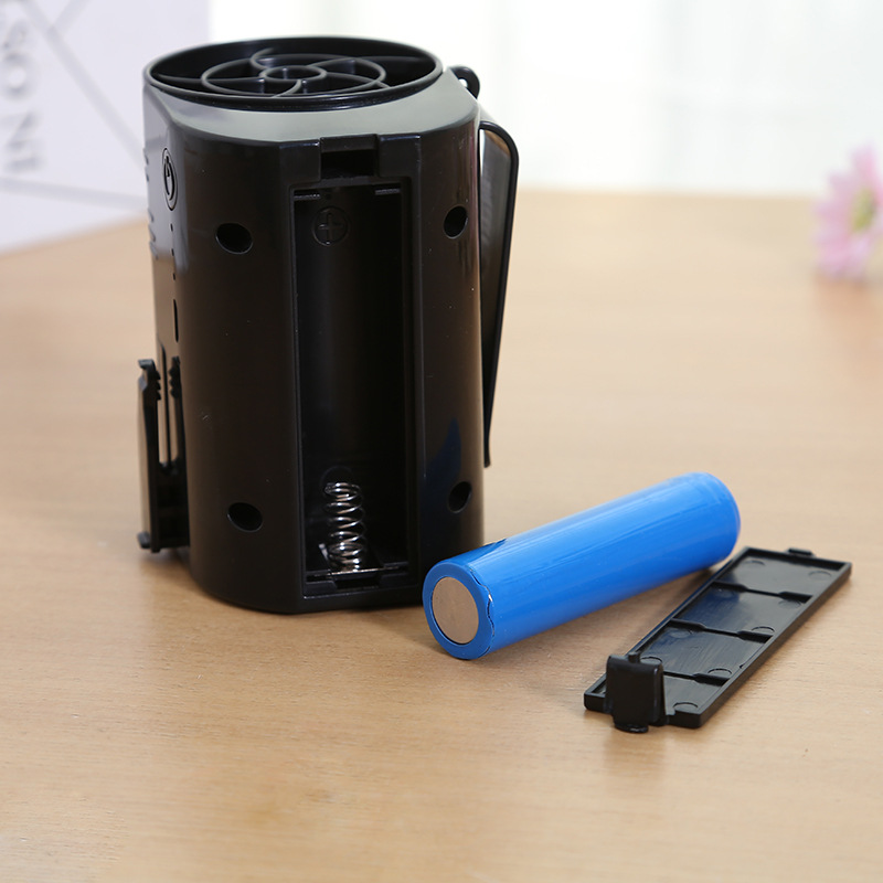 Creative waist fan USB cooling machine portable clip fan outdoor portable site hanging waist fan