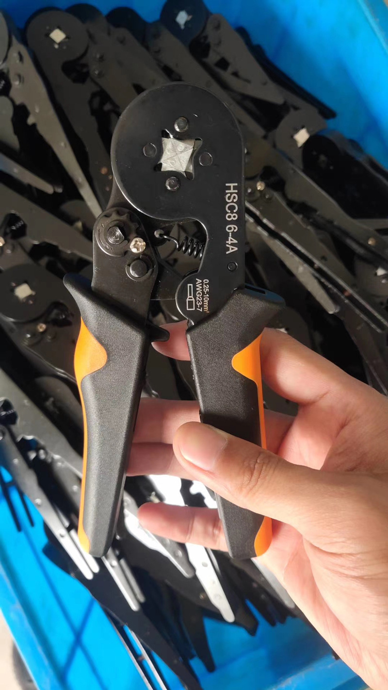 Amazon Hot European-Style Tube-Type Wiring Terminal Crimping Pliers Multi-Function Ratchet Press Plier Cold Compression Amazon Hot European-Style Tube-Type Wiring Terminal Crimping Pliers Multi-Function Ratchet Press Plier Cold Compression