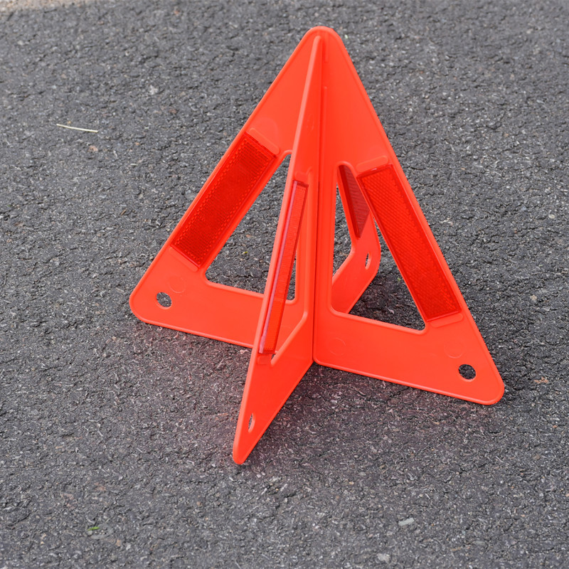 Triangle Warning Sign Reflective Warning Sign Road Emergency Backup Triangle Warning Sign