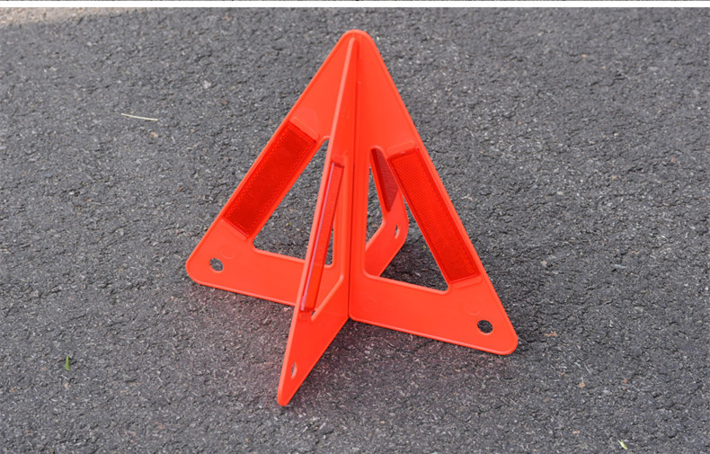 Triangle Warning Sign Reflective Warning Sign Road Emergency Backup Triangle Warning Sign