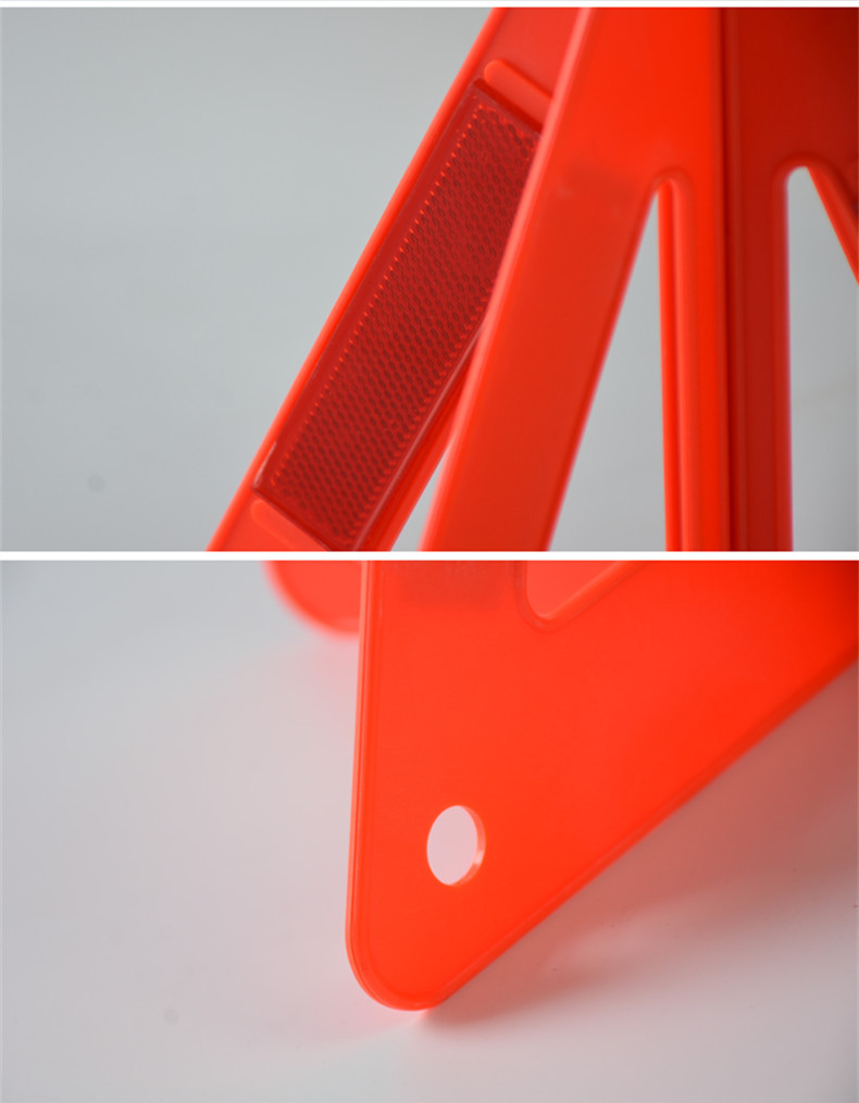 Triangle Warning Sign Reflective Warning Sign Road Emergency Backup Triangle Warning Sign