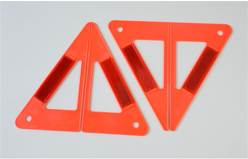 Triangle Warning Sign Reflective Warning Sign Road Emergency Backup Triangle Warning Sign