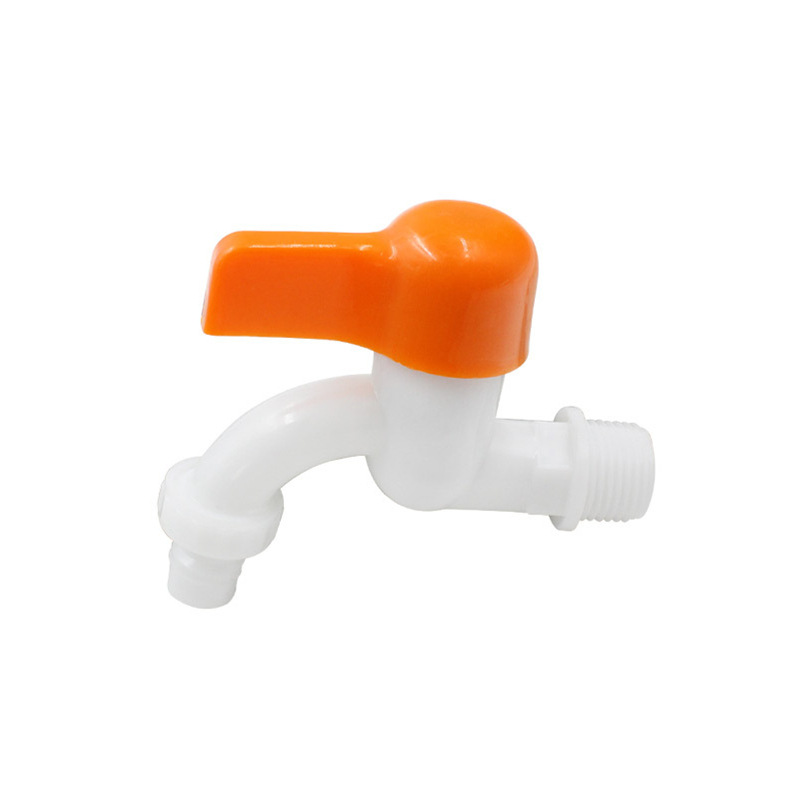 Household PVC Plastic Faucet Washing Machine Public Places Outdoor outside 4 Points Cold Water Faucet Factory Direct Sales Household PVC Plastic Faucet Washing Machine Public Places Outdoor outside 4 Points Cold Water Faucet Factory Direct Sales