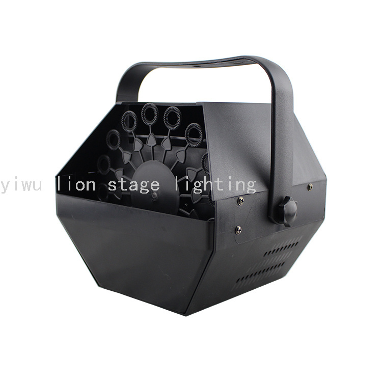 Factory Direct Plastic Shell Color Bubble Machine Wedding Stage Outdoor Activities Portable Special Effects Equipment