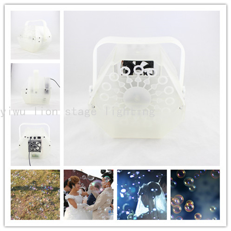 Factory Direct Plastic Shell Color Bubble Machine Wedding Stage Outdoor Activities Portable Special Effects Equipment Factory Direct Plastic Shell Color Bubble Machine Wedding Stage Outdoor Activities Portable Special Effects Equipment