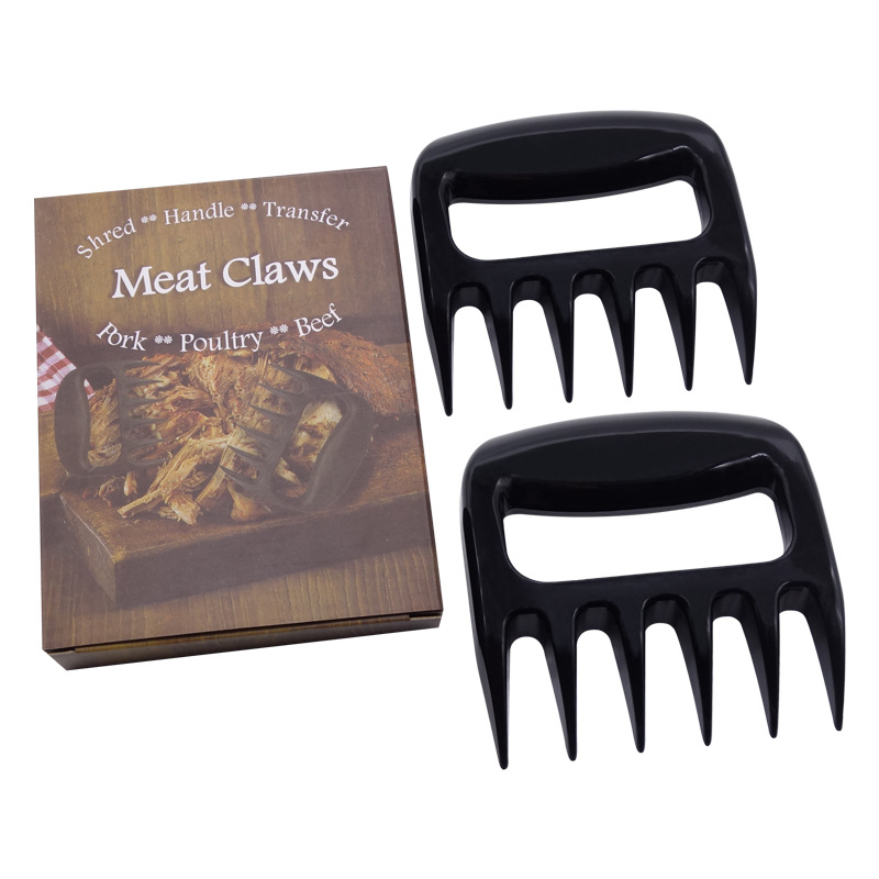 Outdoor Barbecue Shredded Meat Meat Dividing Machine Meat Barbecue Fork Solid Bear Claw Meat Dividing Machine 