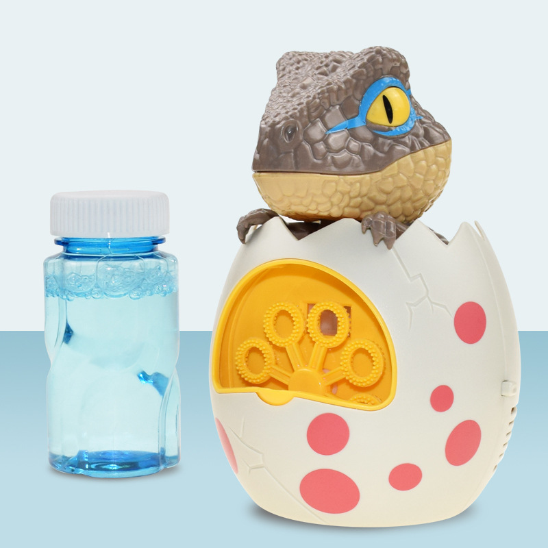 Octopus Octopus Dinosaur Egg Bubble Machine Automatic Big Bubble Toy Summer Children Outdoor Bubble Machine Toys