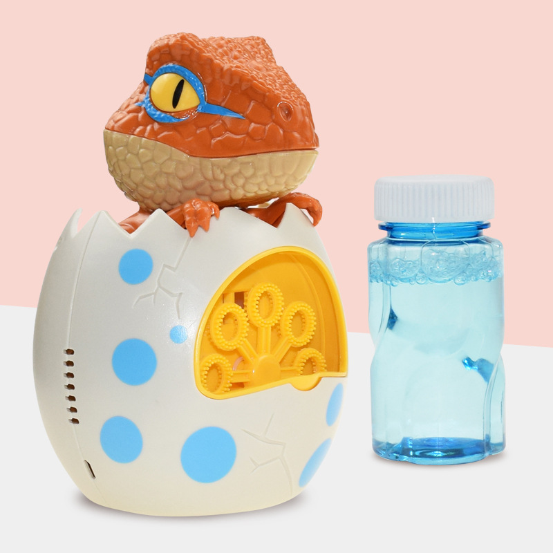 Octopus Octopus Dinosaur Egg Bubble Machine Automatic Big Bubble Toy Summer Children Outdoor Bubble Machine Toys