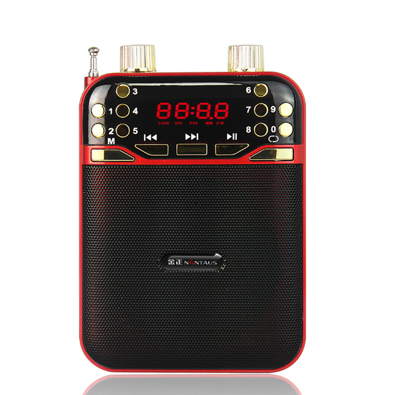 K278 Jinzheng Loudspeaker Jinlycra Factory Small Portable Dual Battery Radio Outdoor Square Machine Dancing Promotion
