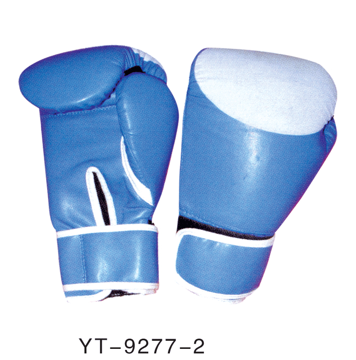 Boxing gloves blue thick