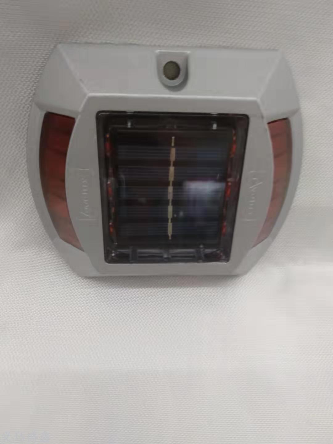 Solar spike/cast aluminum spike/reflective warning road sign/double-sided light /LED spike light