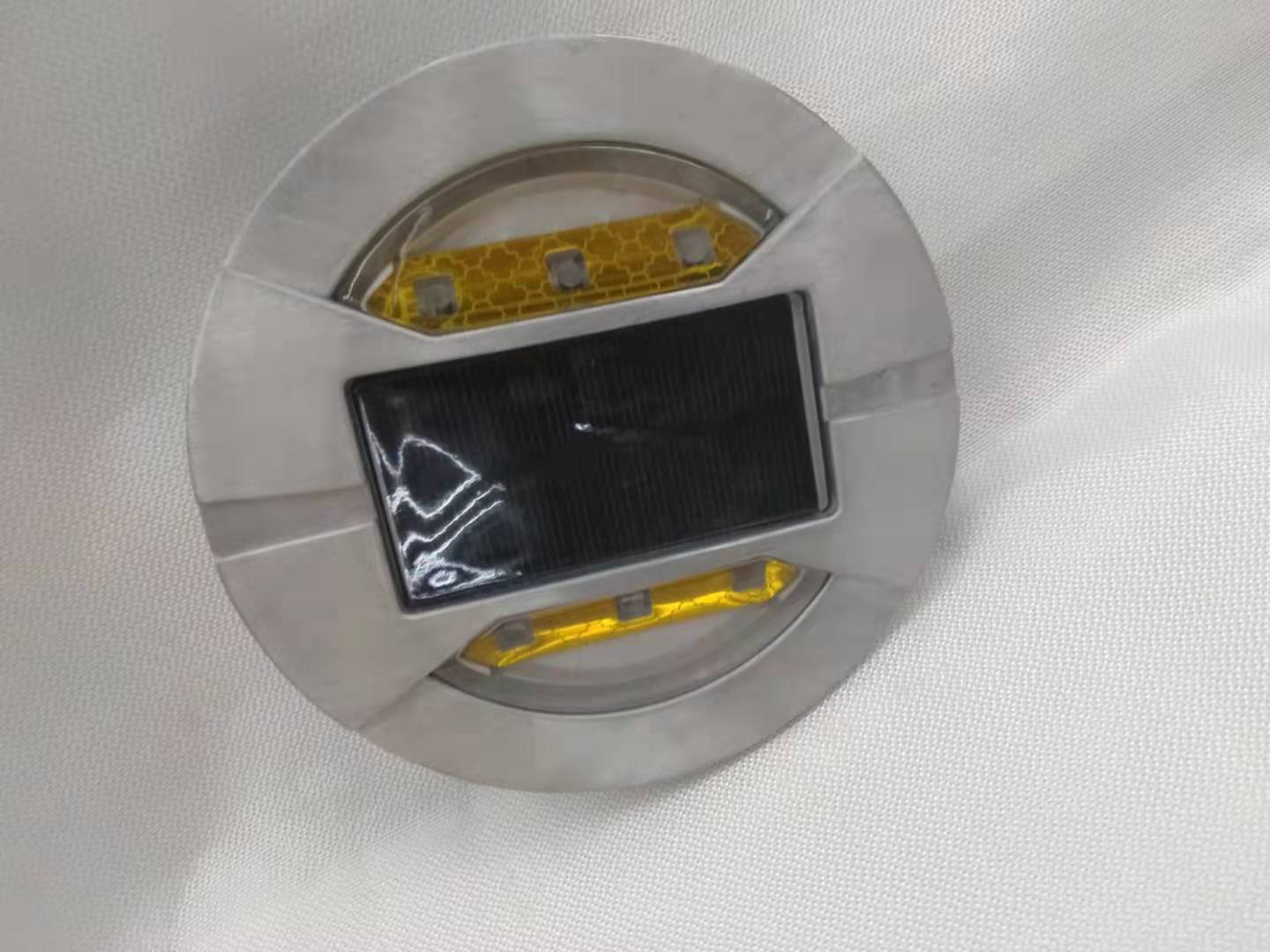 Solar spike/cast aluminum spike/reflective warning road sign/double-sided light /LED spike light