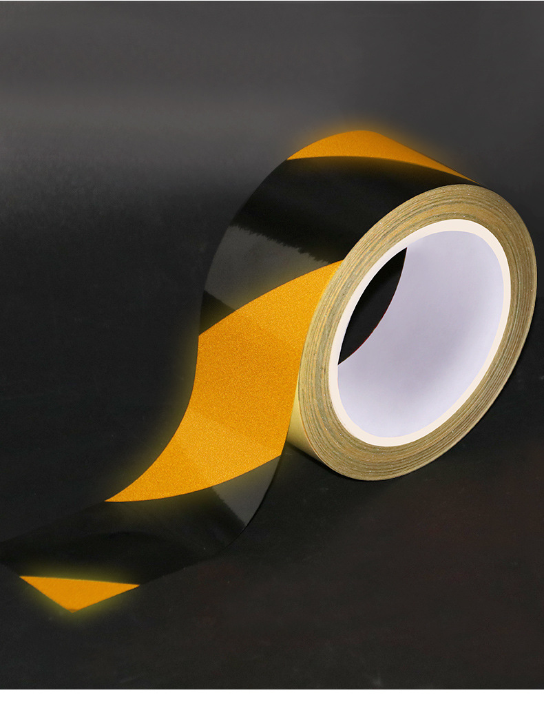 Color Engineering Site Reflective Adhesive Tape Reflective Sticker Power Warning Sign Barricade Warehouse Waterproof Warning Tape Color Engineering Site Reflective Adhesive Tape Reflective Sticker Power Warning Sign Barricade Warehouse Waterproof Warning Tape