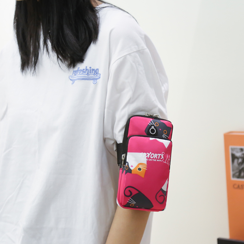 Sports Mobile Phone Arm Bag Bag Arm Machine Set Bag Running Mobile Phone Arm Bag Unisex Fitness Wrist Bag Equipment