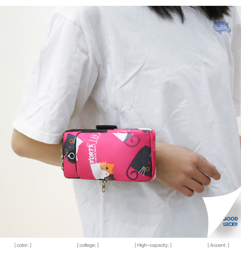 Sports Mobile Phone Arm Bag Bag Arm Machine Set Bag Running Mobile Phone Arm Bag Unisex Fitness Wrist Bag Equipment