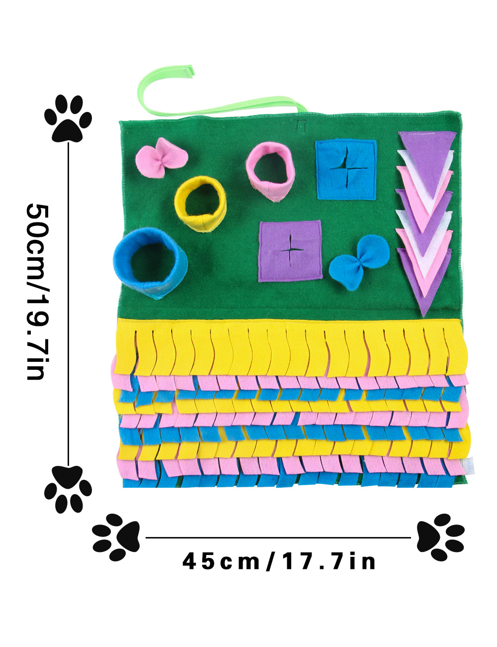 Best Selling Variety of Pet Training Blanket Removable Stitching Dog Sniffing Mat Best Selling Variety of Pet Training Blanket Removable Stitching Dog Sniffing Mat