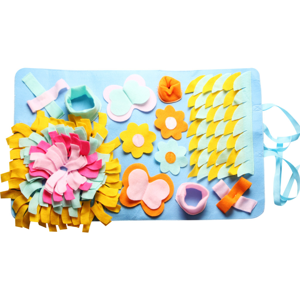 Best Selling Variety of Pet Training Blanket Removable Stitching Dog Sniffing Mat Best Selling Variety of Pet Training Blanket Removable Stitching Dog Sniffing Mat