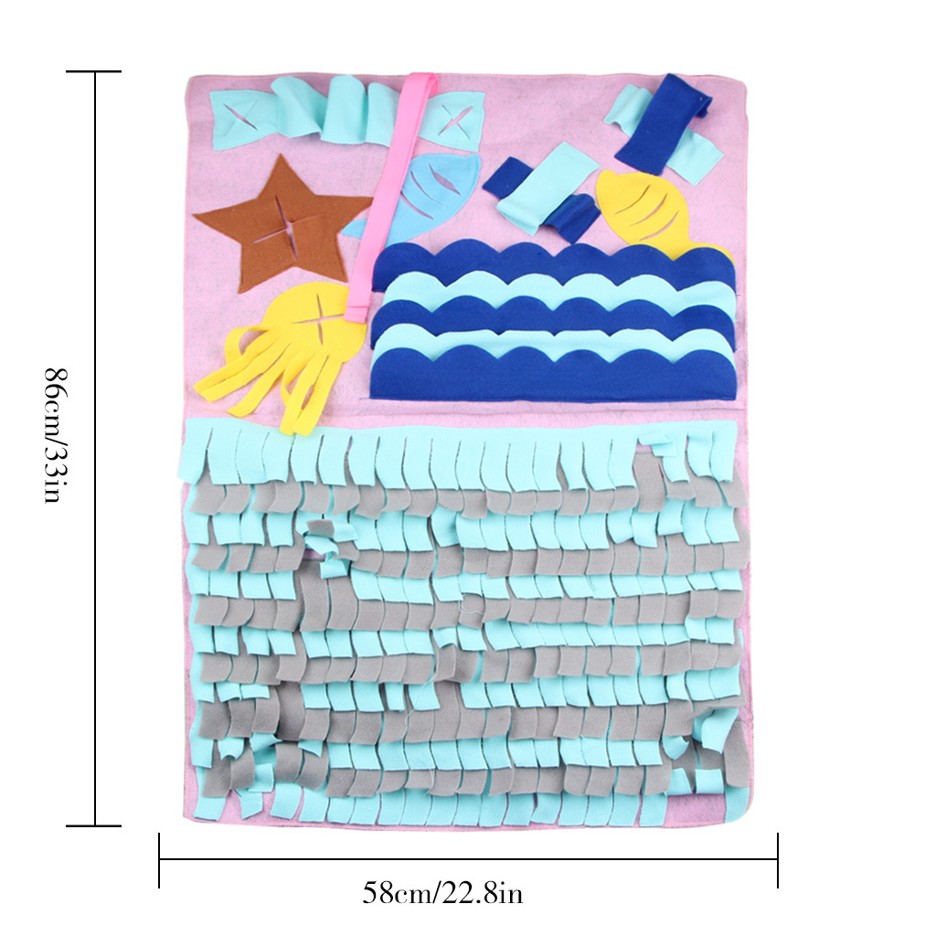 Best Selling Variety of Pet Training Blanket Removable Stitching Dog Sniffing Mat Best Selling Variety of Pet Training Blanket Removable Stitching Dog Sniffing Mat
