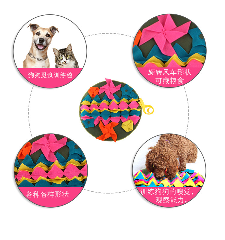 Best Selling Variety of Pet Training Blanket Removable Stitching Dog Sniffing Mat Best Selling Variety of Pet Training Blanket Removable Stitching Dog Sniffing Mat