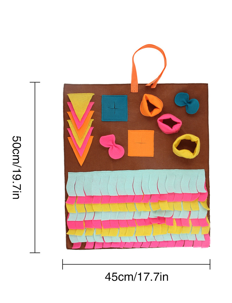 Best Selling Variety of Pet Training Blanket Removable Stitching Dog Sniffing Mat Best Selling Variety of Pet Training Blanket Removable Stitching Dog Sniffing Mat
