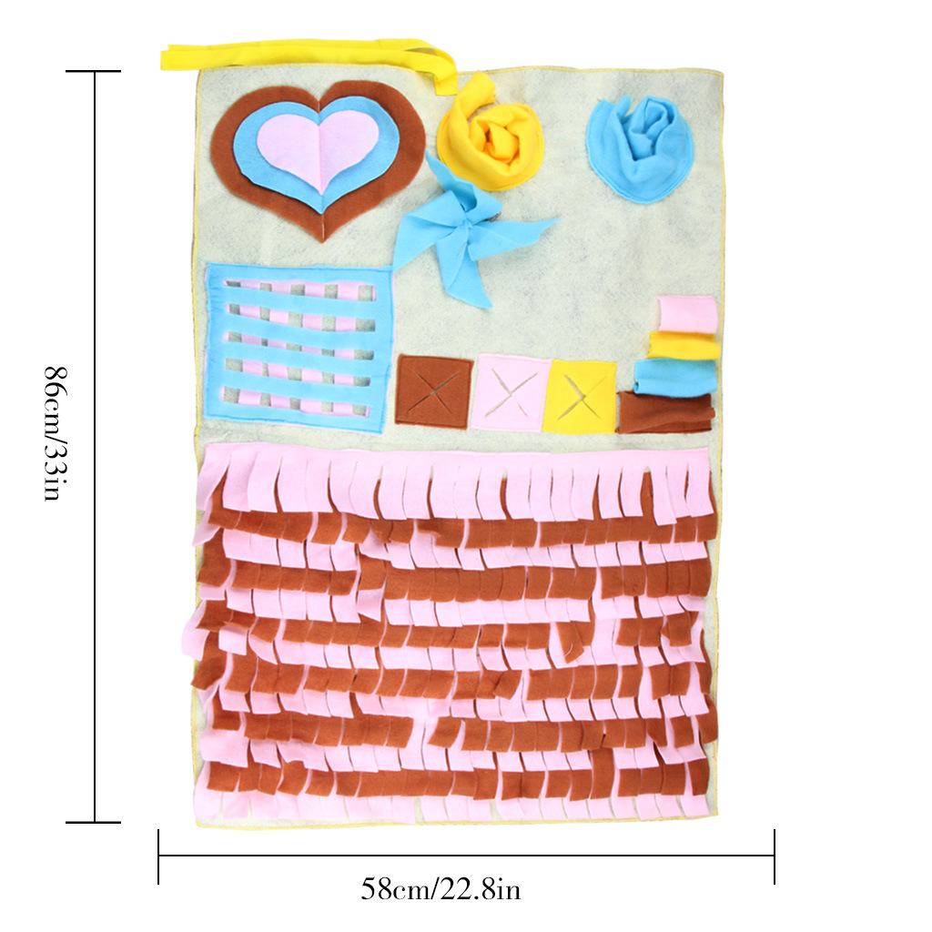 Best Selling Variety of Pet Training Blanket Removable Stitching Dog Sniffing Mat Best Selling Variety of Pet Training Blanket Removable Stitching Dog Sniffing Mat