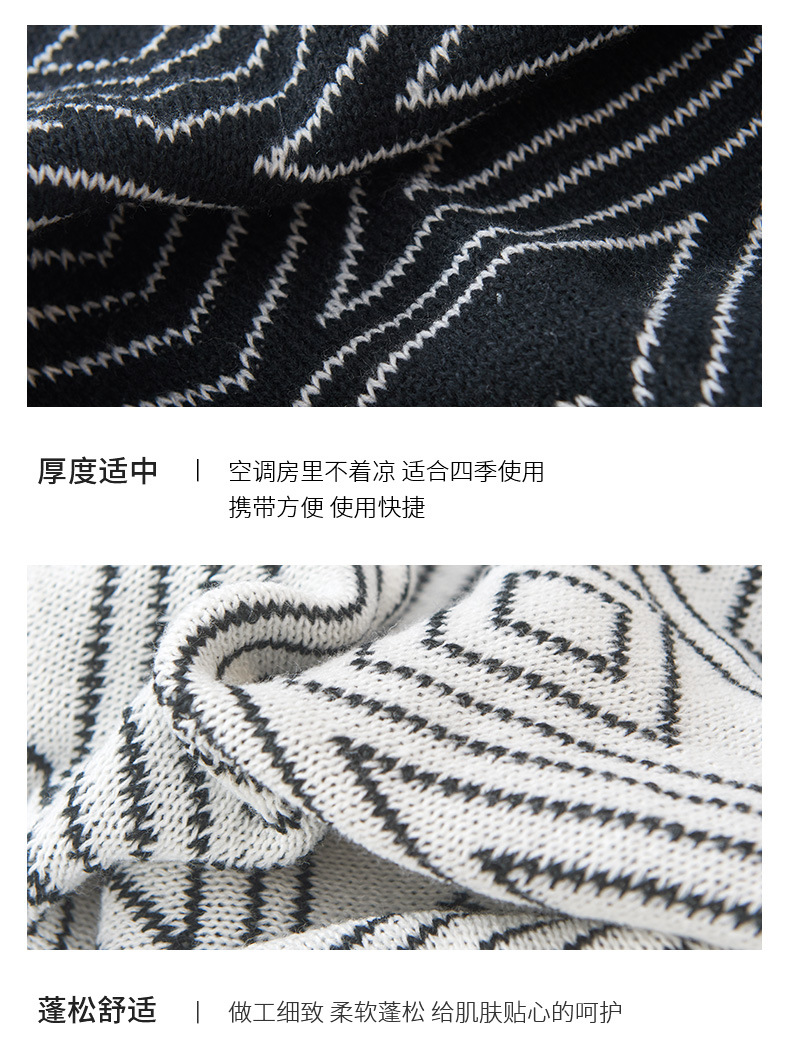 Nordic Instagram Style Gray Knit Casual Small Wool Blanket Quilt Summer Thin Nap Sofa Cover Single Blanket Nordic Instagram Style Gray Knit Casual Small Wool Blanket Quilt Summer Thin Nap Sofa Cover Single Blanket